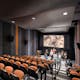 Pratt Institute’s Film/Video Department Building houses an elegant, state-of-the-art screening room that seats 96 people. Photo credit: Alexander Severin RAZUMMEDIA 