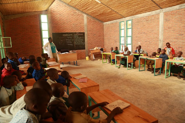 Mubuga Primary School. Photo courtesy of MASS Design Group.
