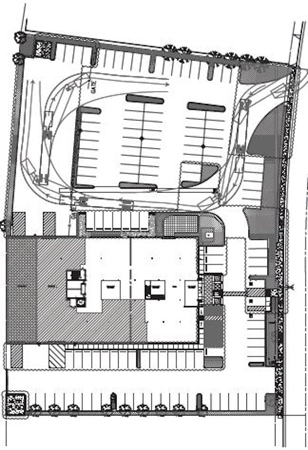 Bespoked Site Plan for Tenant