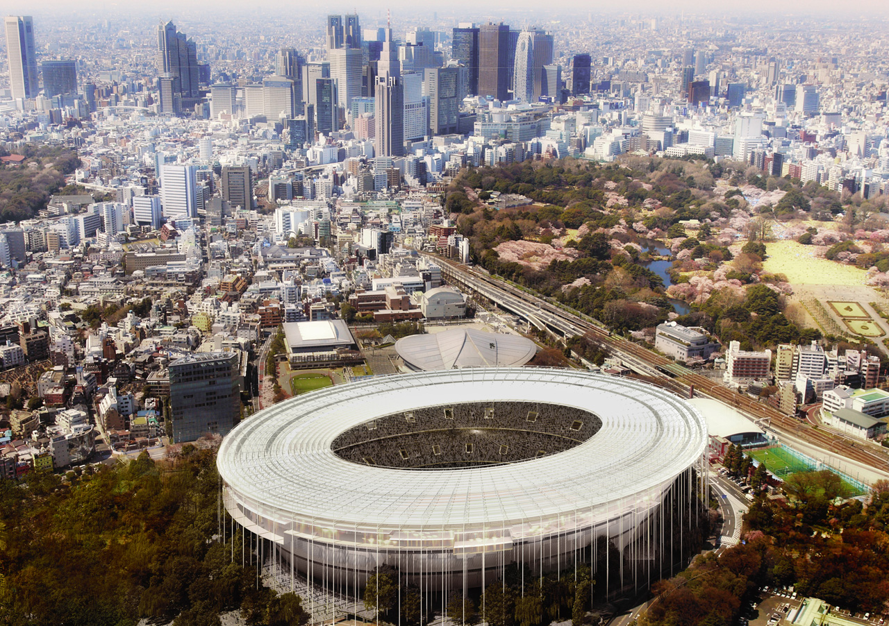 japan olympic stadium design