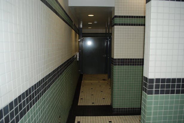 4th floor restrooms before renovation