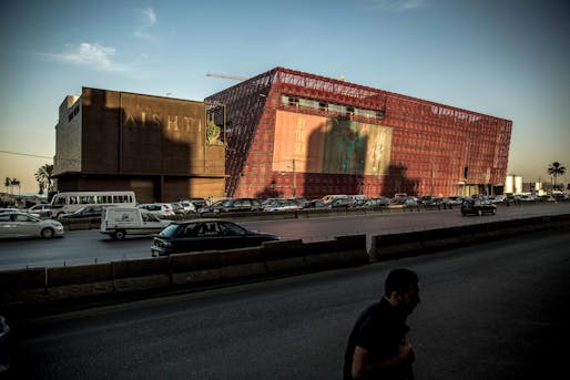 The Aishti Foundation, which shares a building with a large retail space for luxury brands, was designed by the architect David Adjaye. Credit Bryan Denton for The New York Times