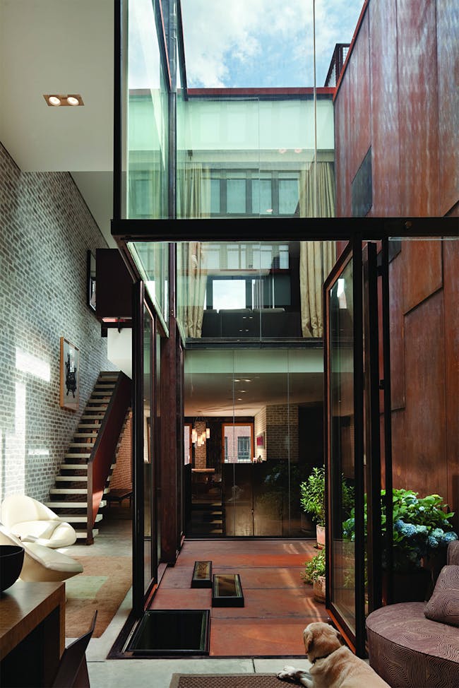 Inverted Warehouse / Townhouse in New York, NY by Dean/Wolf Architects