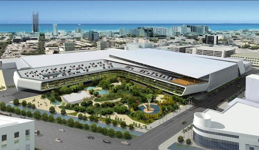 Arquitectonica's Proposal for the Convention Center.