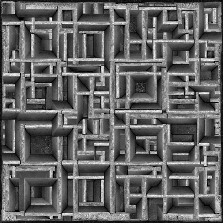 untitled (maze), 2008 © Jim Kazanjian