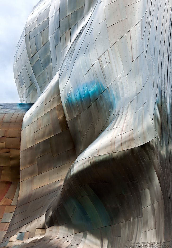 EMP Museum, Seattle. Architect: Gehry Partners LLP © Andrew Prokos