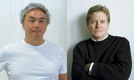 2017 Isamu Noguchi Award recipients: Hiroshi Senju; John Pawson (photo by: Cindy Palmano).