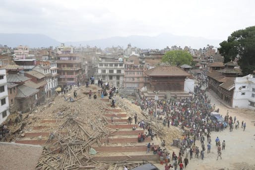 The immediate aftermath of the April 25, 2015 quake. Photo: Domenico via flickr.com