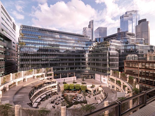 100 Liverpool Street by Hopkins Architects. Image courtesy Charles Hosea