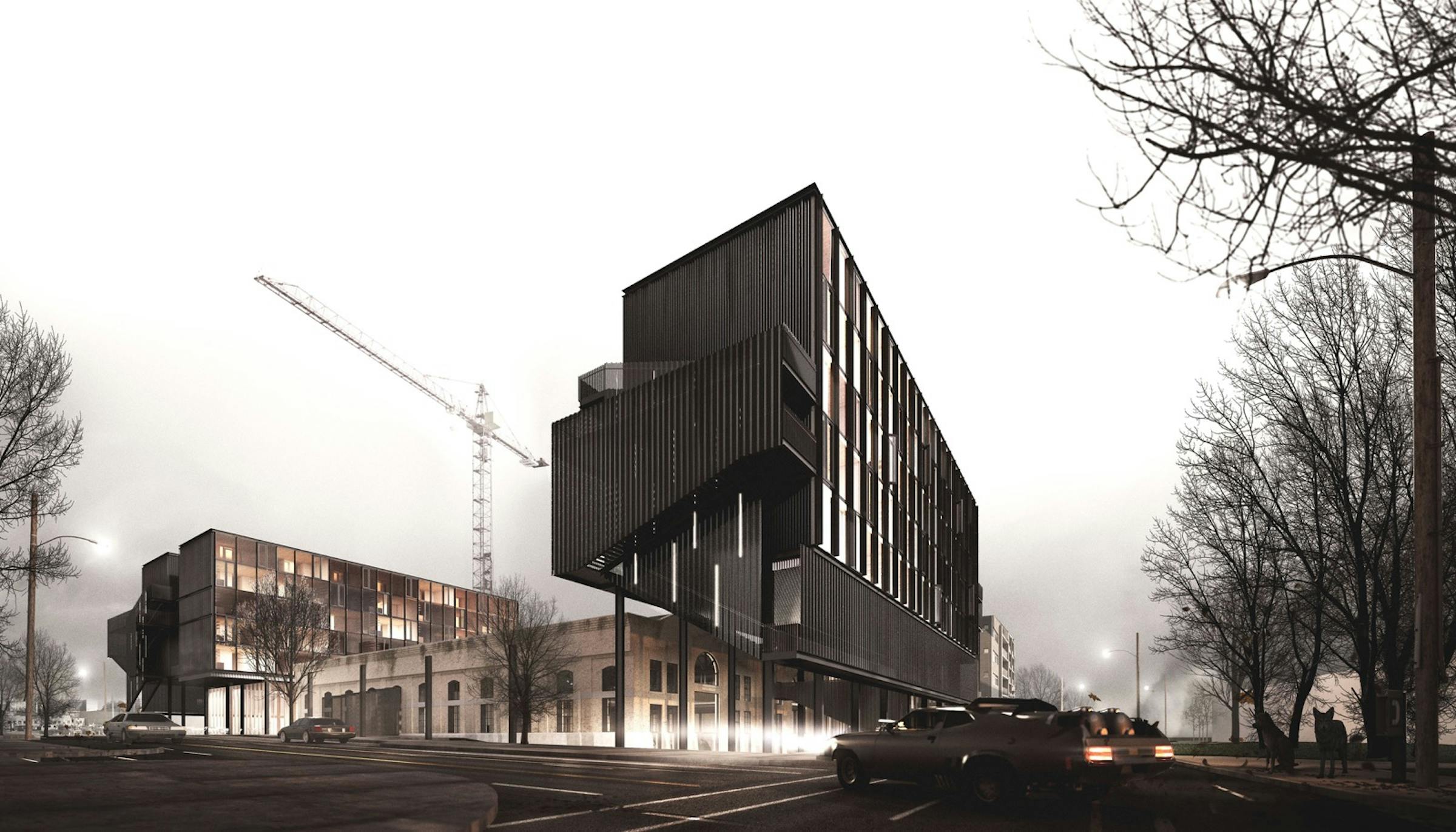 Гениальные проекты. Архитектура окраин Виннипега. Как выглядит здание Тигины.