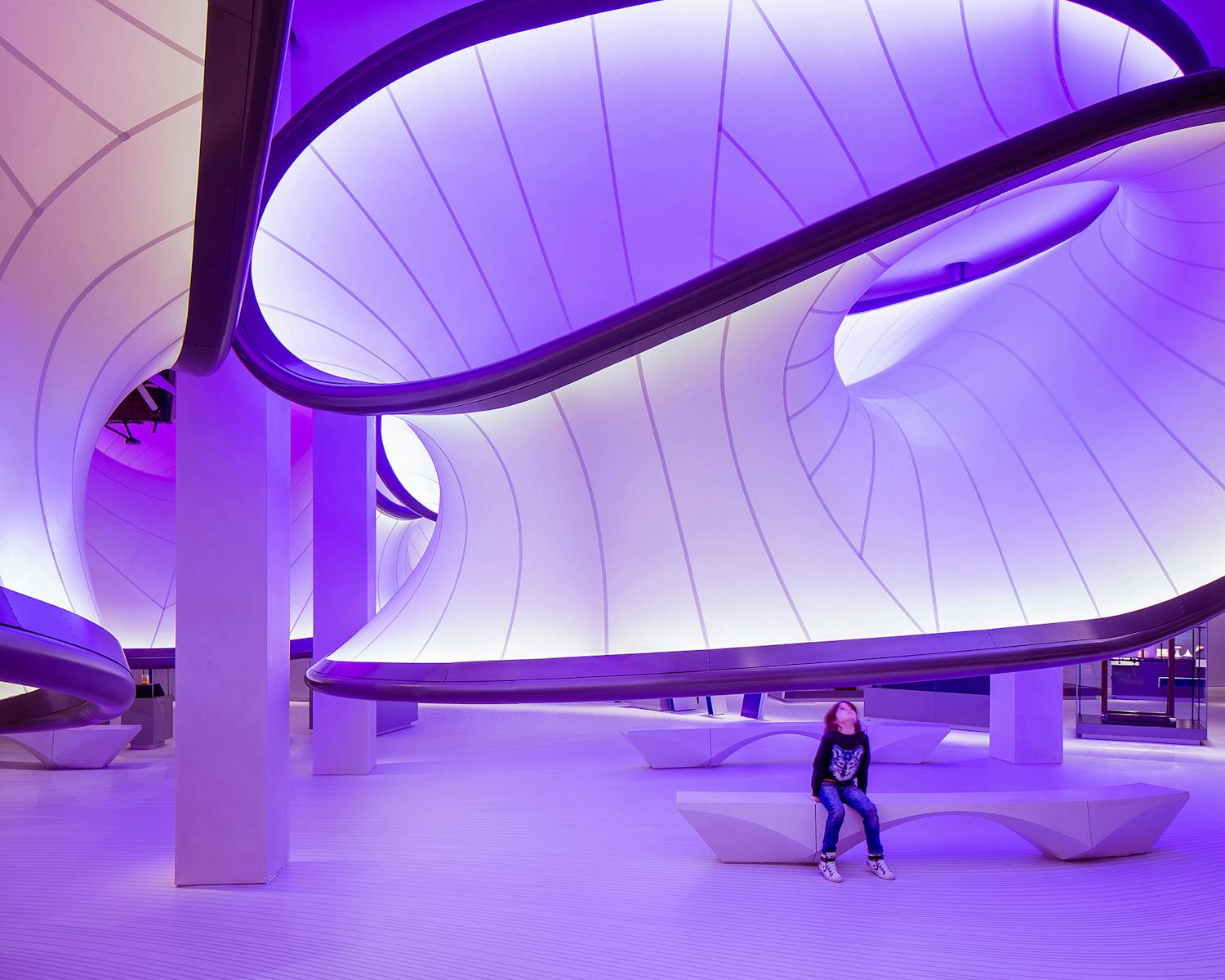 Revisiting the Zaha Hadid-designed Mathematics gallery in London's Science  Museum