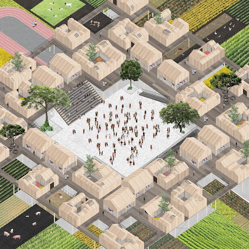 3RD PLACE: One Grid One Community by Zihao Wei of the University of Waterloo | Canada.