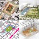 The four Pershing Square Renew finalist proposals.