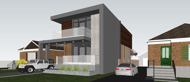 Proposed Front Facade