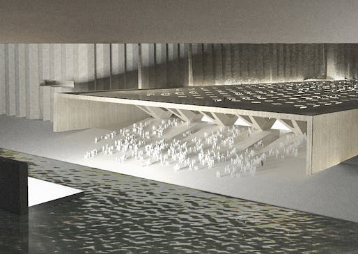 Elemental's Art Mill Concept Design. Image © Qatar Museums and Malcolm Reading Consultants.