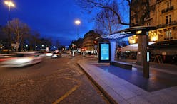 High Tech Bus Stop in Paris by Patrick Jouin