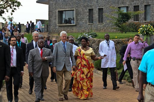 Photo Credit: MASS Design Group. Ground breaking of Butaro Cancer Centre of Excellence