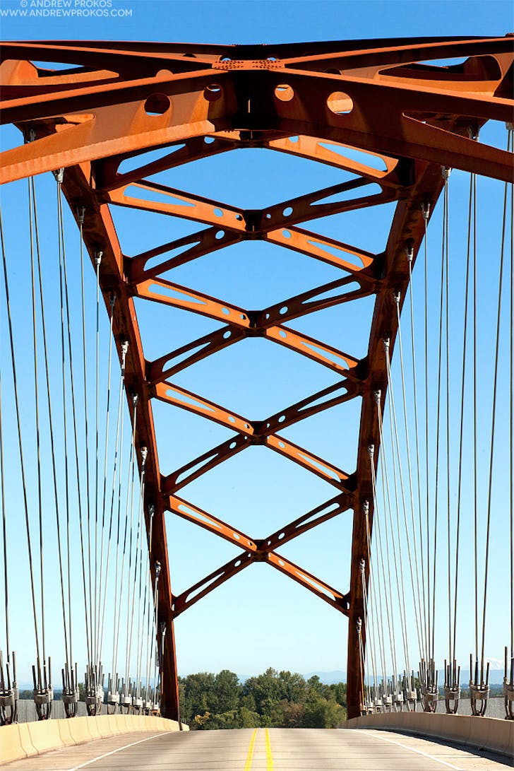 Sauvie Island Bridge, Portland, OR © Andrew Prokos