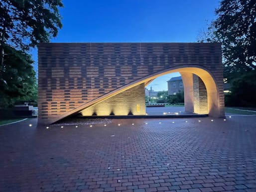 The Hearth: Memorial to the Enslaved in Williamsburg, Virginia. Image courtesy BIA.