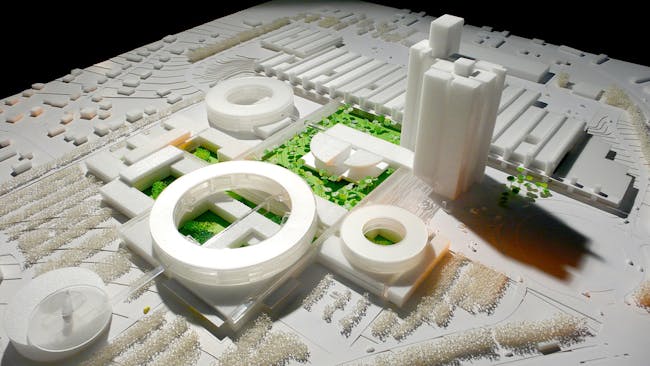 Model photo, Image: Henning Larsen Architects