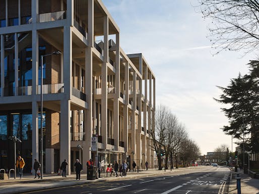 Kingston University London - Town House by Grafton Architects (RIBA London Client of the Year 2021) © Dennis Gilbert