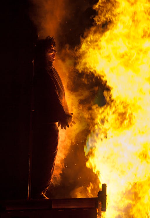 Guy Fawkes effigy (photo by William Warby via Flickr)