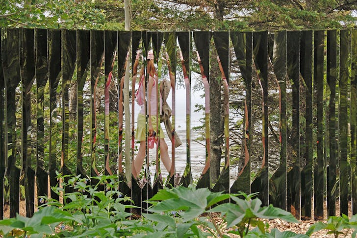 Camouflage View, Outdoor Installation Competition winner, International Garden Festival Reford Gardens/Jardins de Métis Grand-Métis, Canada. Courtesy of Aranda\Lasch.
