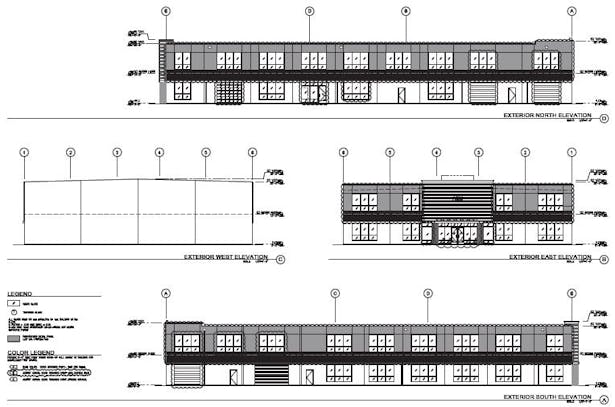 Bespoked Elevations for Tenant