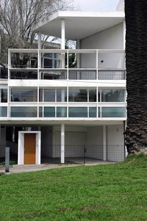 Casa Curutchet, located in La Plata, Argentina was designed by Le Corbusier and has been in several films including "El Hombre del al Lado."