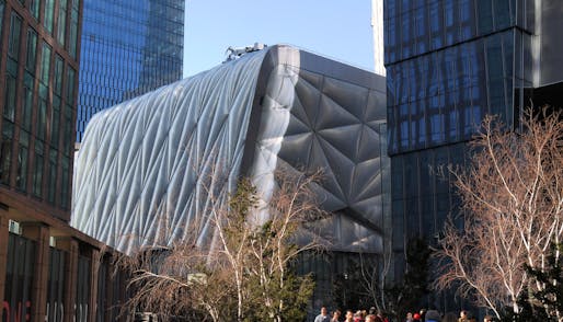 The Shed at Hudson Yards in April 2019. Photo: Eden, Janine and Jim/Flickr