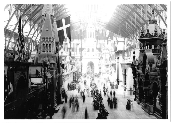 Chicago's World Columbia Exhibition, 1893. Photo by Hemming Hultgren, via Wikipedia.