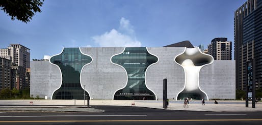 National Taichung Theater, Taichung, Taiwan, by ARUP. Photo: Edmund Sumner. 