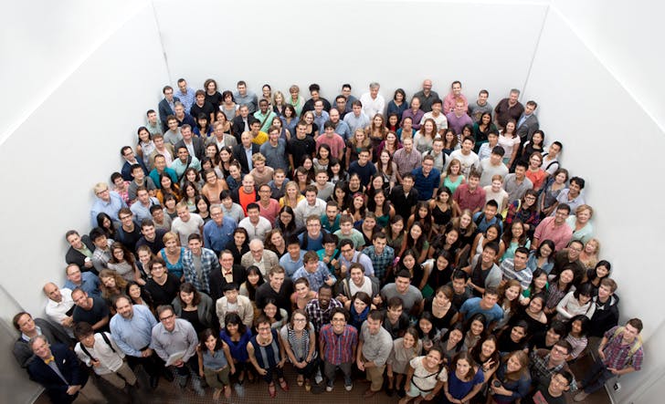 All RSA students, faculty and staff, Fall 2013.