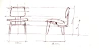 CHARLES & RAY EAMES LCW CHAIR