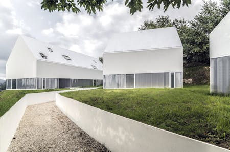 The AND-RÉ-designed White Wolf Hotel in Penafiel, Portugal. Photo: João Soares