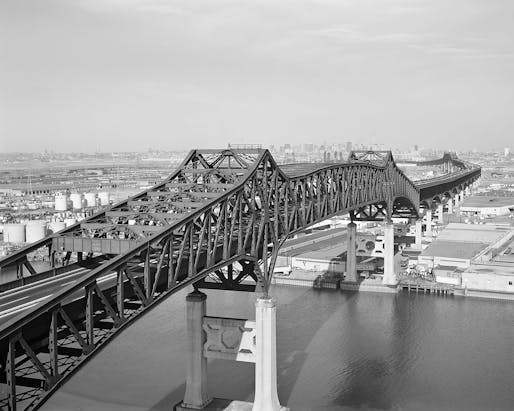 Even after pouring billions of dollars into the rehabilitation of New Jersey's crumbling Pulaski Skyway, the 82-year-old structure will remain 'functionally obsolete,' unsafe to carry the trucks that fuel this industrial megaregion. (Image via Wikipedia)
