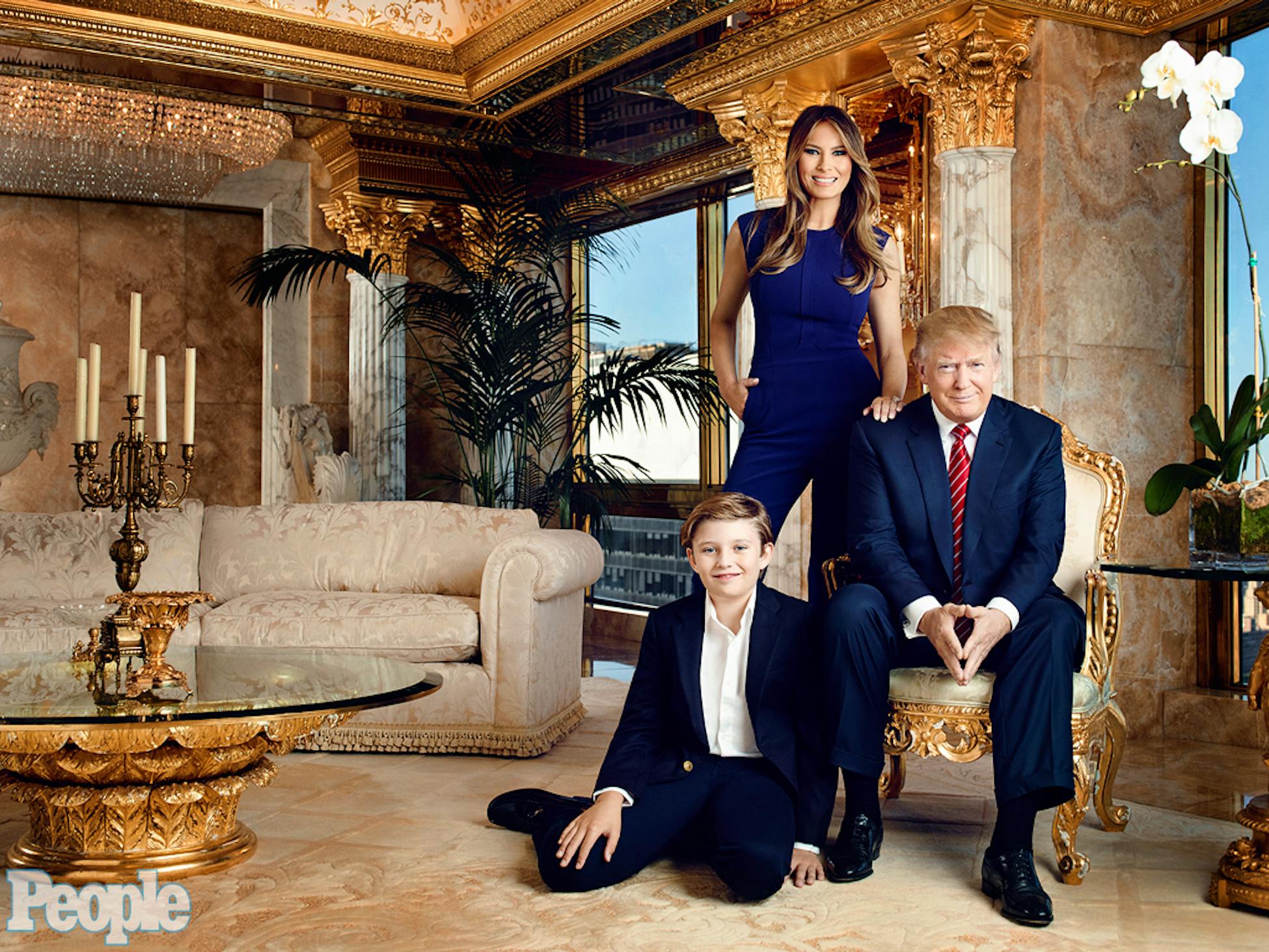 Тайна семья миллиардера. Резиденция Дональда Трампа. Дом Дональда Трампа в Нью-Йорке.