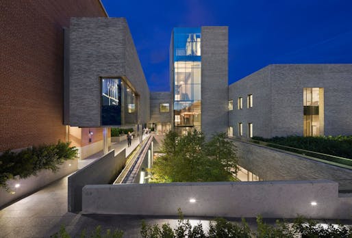 Andlinger Center for Energy & the Environment by Tod Williams Billie Tsien. Image copyright Michael Moran.