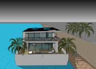 The ZigZag Houseboat Barge of Florida - Holy Bluff Marina – SleepAfloat
