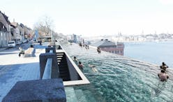 UMA proposes a kilometer-long infinity pool for Stockholm's waterfront