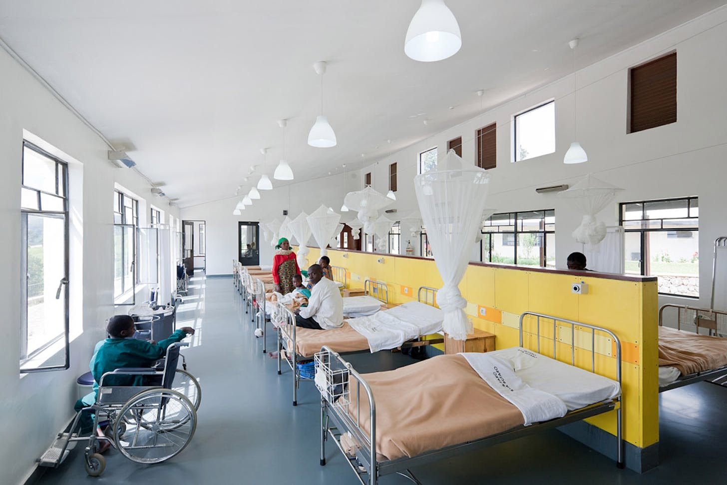 Butaro Hospital in Rwanda ward