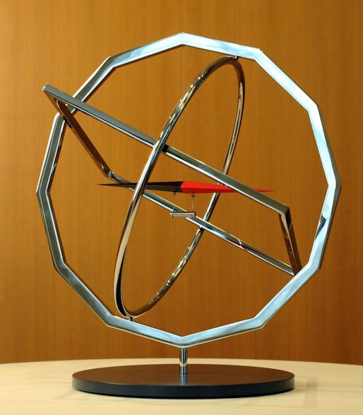 Mayors Challenge Grand Prize Award Trophy designed by Olafur Eliasson