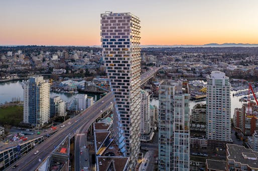 Winner of CTBUH's 'Best Tall Building Worldwide' title and other award categories: Vancouver House. Photo: Ema Peters.
