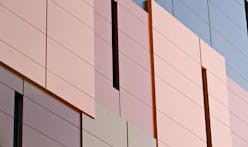 Multi-layered cube-like façade achieves diversity in residential high-rise design with fire-rated aluminum composite material