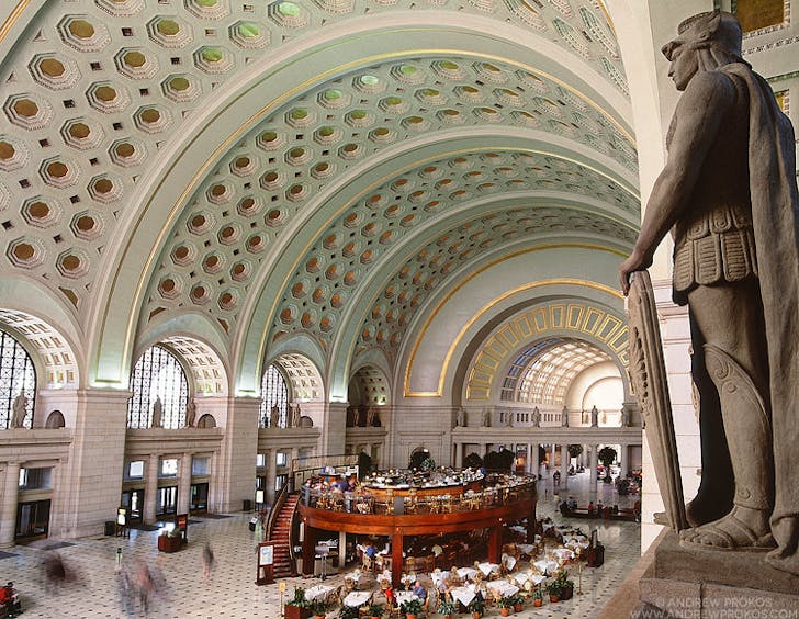 Union Station, Washington DC. Renovation Architect: HOK © Andrew Prokos