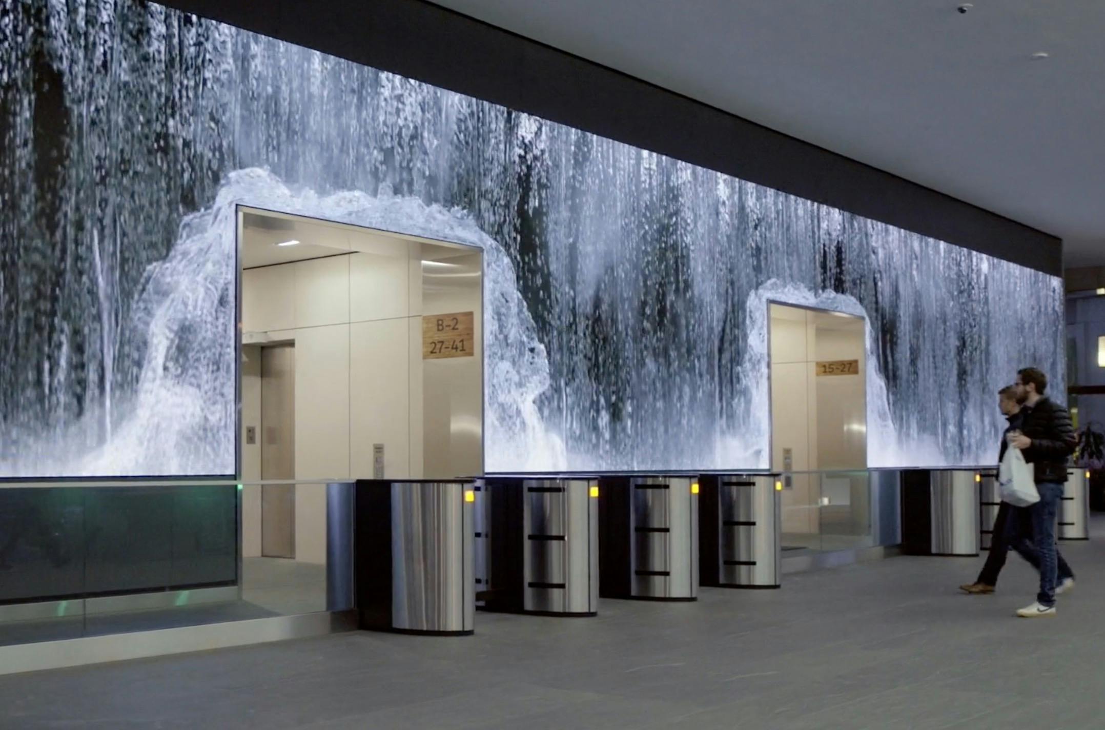 Check Out This Stunning 108 Feet Long Video Wall By Obscura